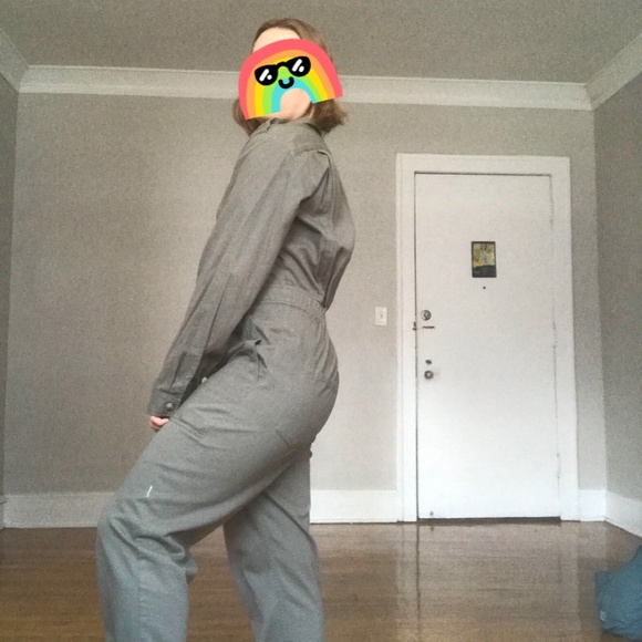 Lucy & Yak Green Long Sleeve Jumpsuit - Picture 2 of 5